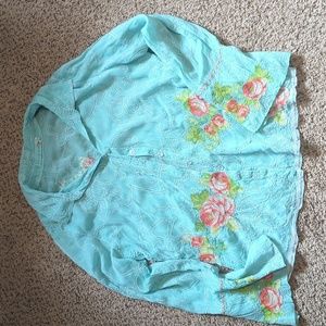 Lightweight Johnny Was Blouse